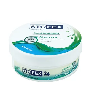 کرم مرطوب کننده دست و صورت استوفکس مدل Aloevera حجم 200 میلی لیتر