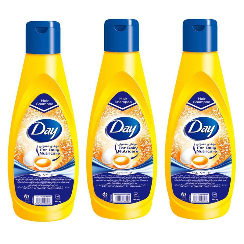  شامپو مو دی مدل A10 حجم 1000 میلی لیتر مجموعه 3 عددی