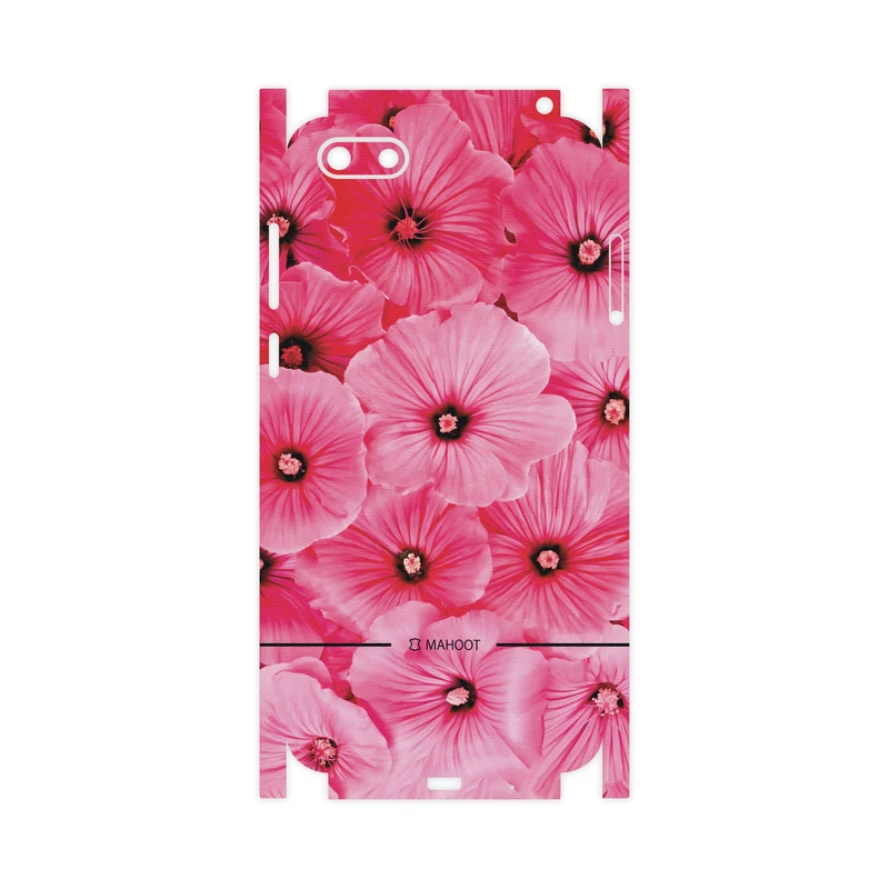 برچسب پوششی ماهوت مدل Pink-Flower-FullSkin مناسب برای گوشی موبایل هوآوی Y5 Lite