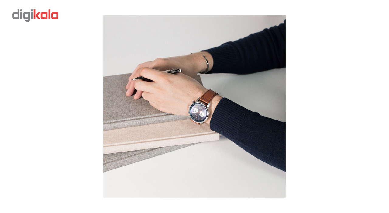 ساعت مچی عقربه ای تریوا مدل Blue Steel Nevil