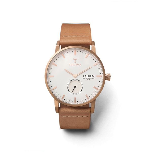 ساعت مچی عقربه ای تریوا مدل Rose Falken Tan Classic ساعت مچی عقربه ای تریوا مدل Rose Falken Tan Classic