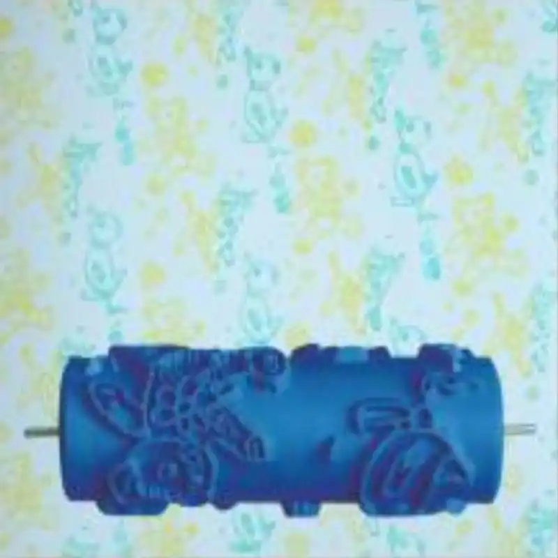 غلتک طرح دار نقاشی مدل Y067 سایز 6 اینچ