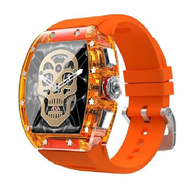 ساعت هوشمند 44 میلی متری هاینو تکو مدل BGH RANGE RICHARD M9 SMART بند سیلیکون 