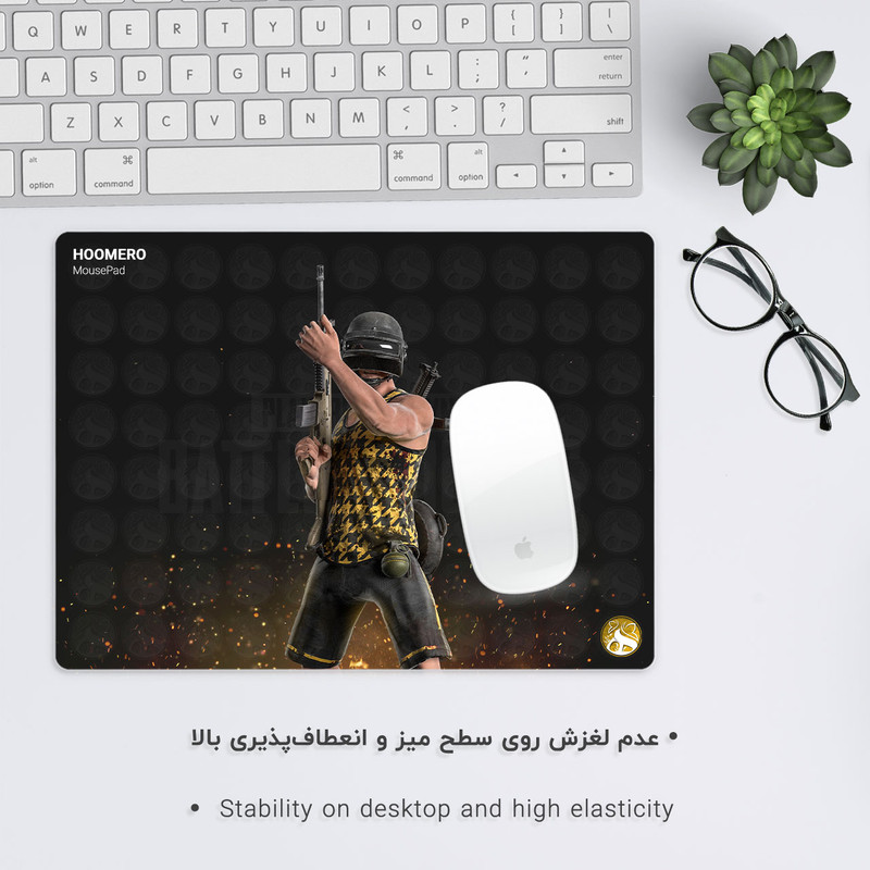 ماوس پد هومرو طرح پابجی مدل A1451 1