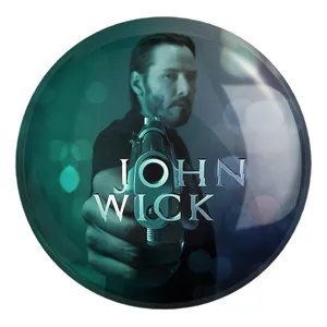 پیکسل خندالو طرح جان ویک John Wick کد 2946 مدل بزرگ