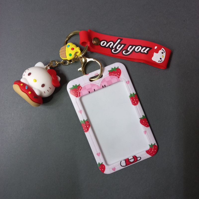 جاکلیدی دخترانه مدل کیتی به همراه جاکارتی