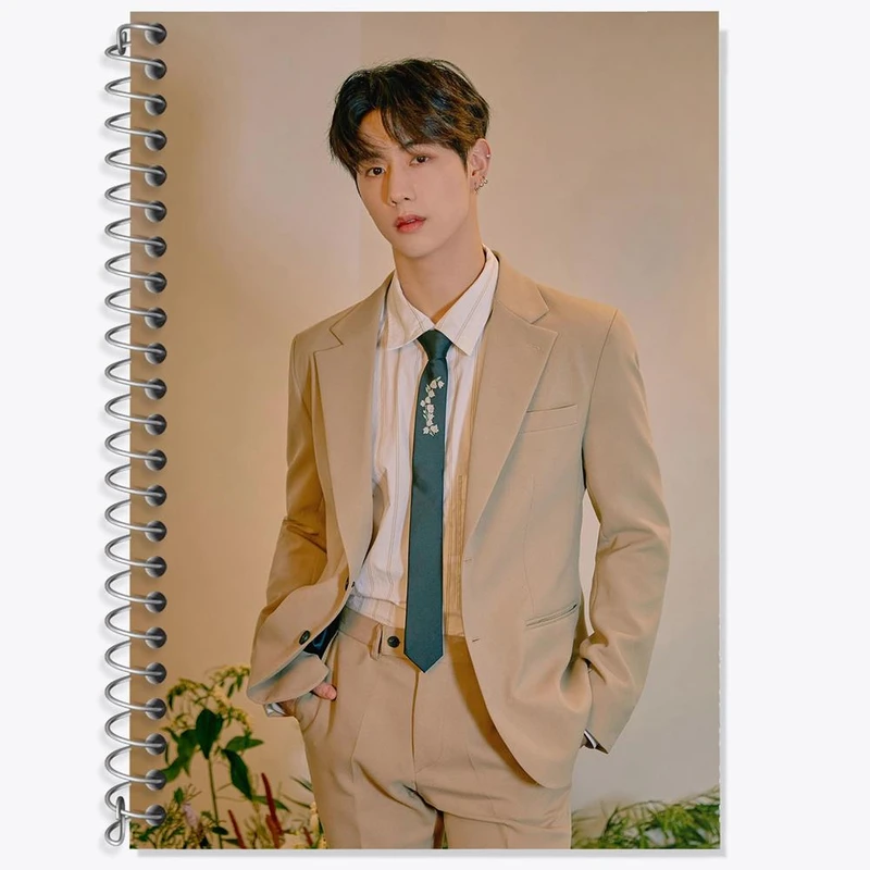 دفتر لغت 50 برگ خندالو مدل مارک گروه گات سون GOT7 کد 21013