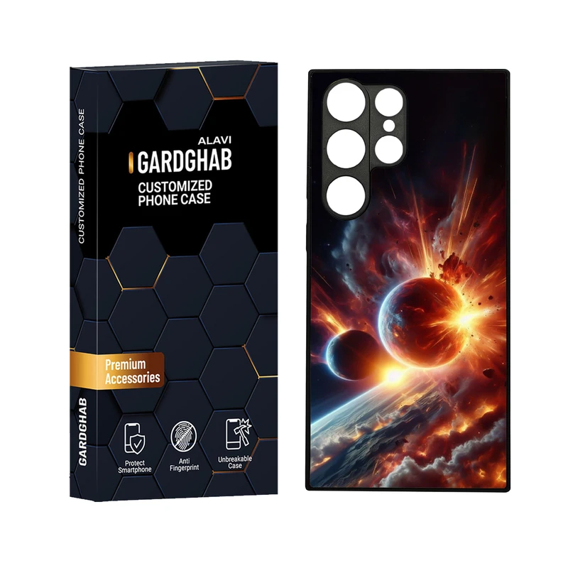 کاور گارد قاب علوی مدل دورژله ای مناسب برای گوشی موبایل سامسونگ Galaxy S23 Ultra