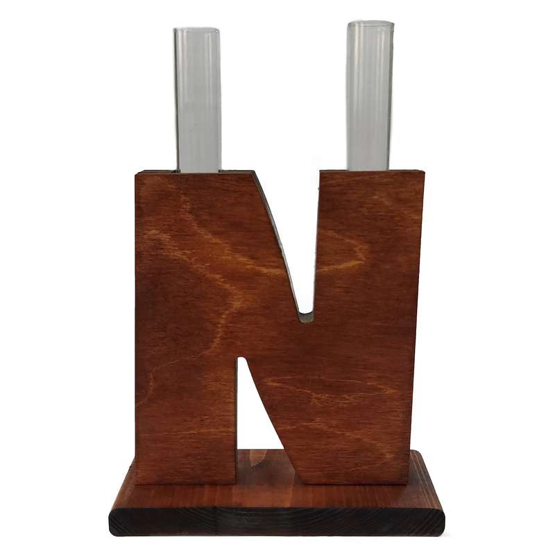 گلدان دکوری مدل حرف N