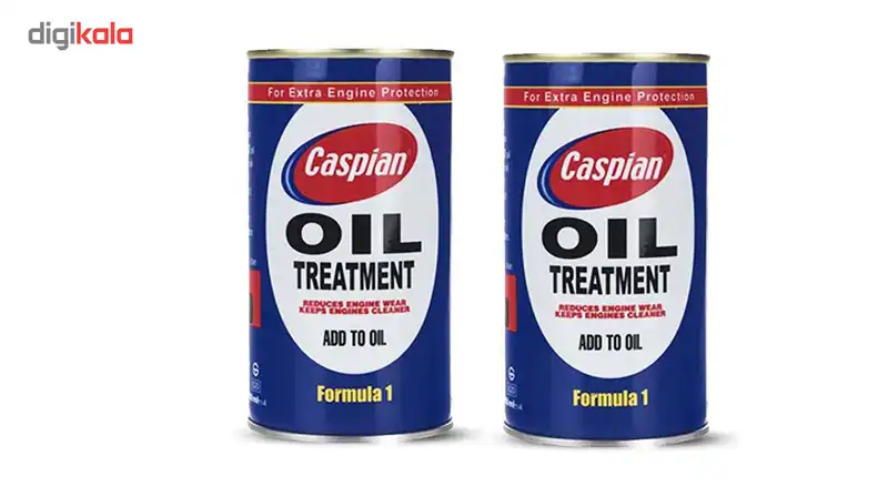 مکمل روغن موتور خودرو کاسپین مدل Formula 1 حجم 300 میلی لیتر بسته 2 عددی