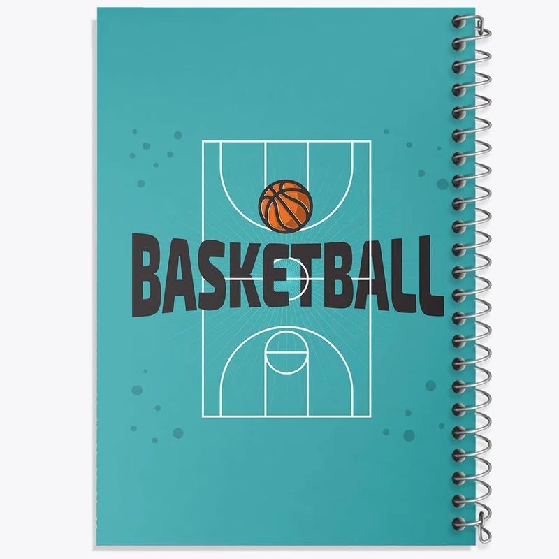 دفتر نت موسیقی 50 برگ خندالو مدل بسکتبال Basketball کد 26453