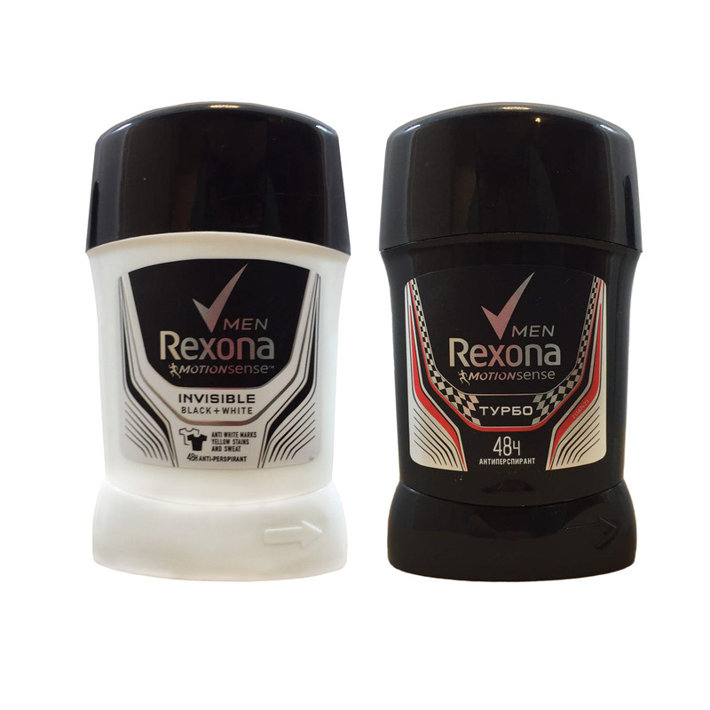 پک استیک ضد تعریق مردانه رکسونا مدل motionsense و Invisible حجم 40 میلی لیتر