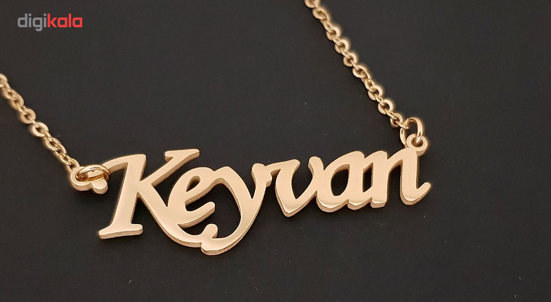 گردنبند نقره طرح کیوان مدل Termehsilver 189