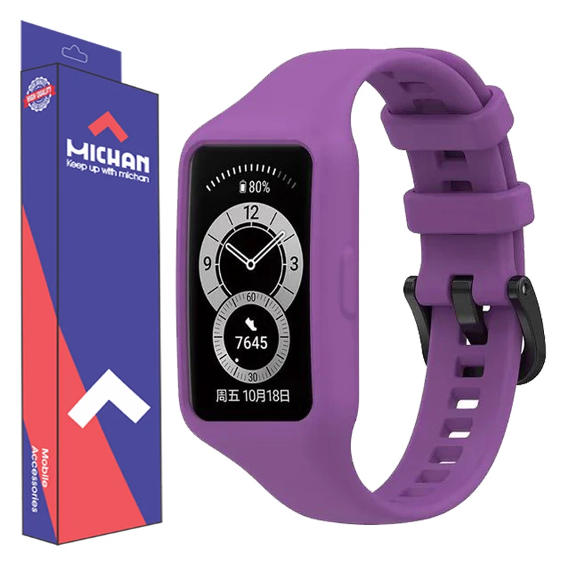 بند میچان مدل Protective Band مناسب برای ساعت هوشمند هوآوی Band 6