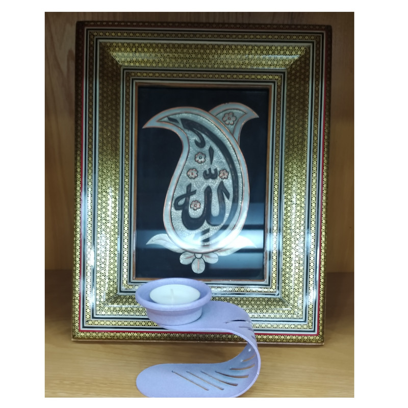 جا شمعی مدل نیلوفر کد 03