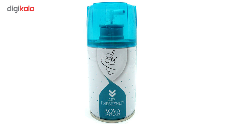 اسپری خوشبو کننده هوا جی ام مدل AQVA BVLGARI حجم 300 میلی لیتر