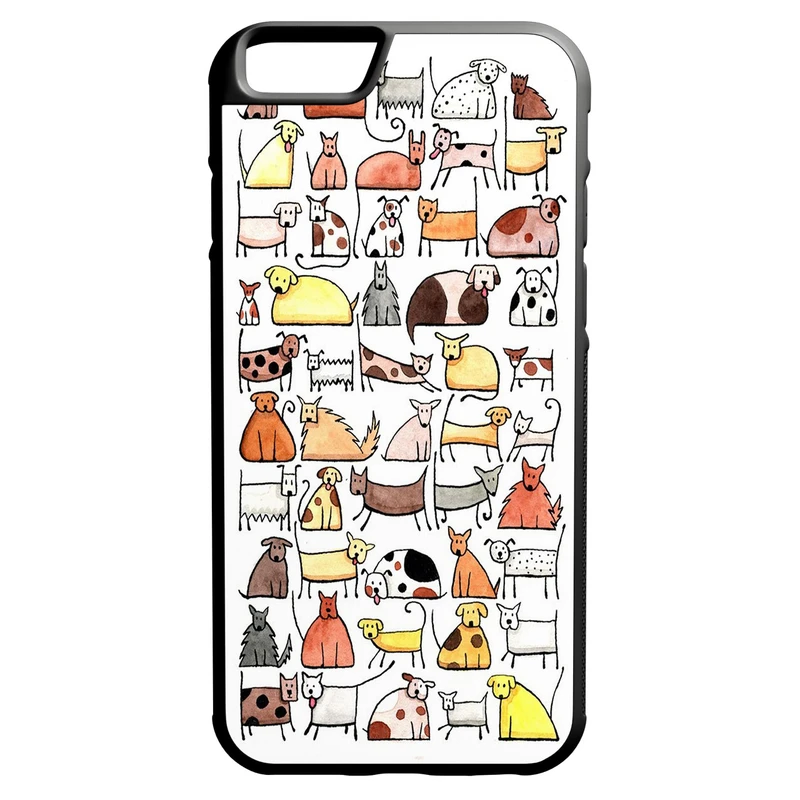کاور طرح سگ ها مدل 100 مناسب برای گوشی موبایل اپل iphone 7/8