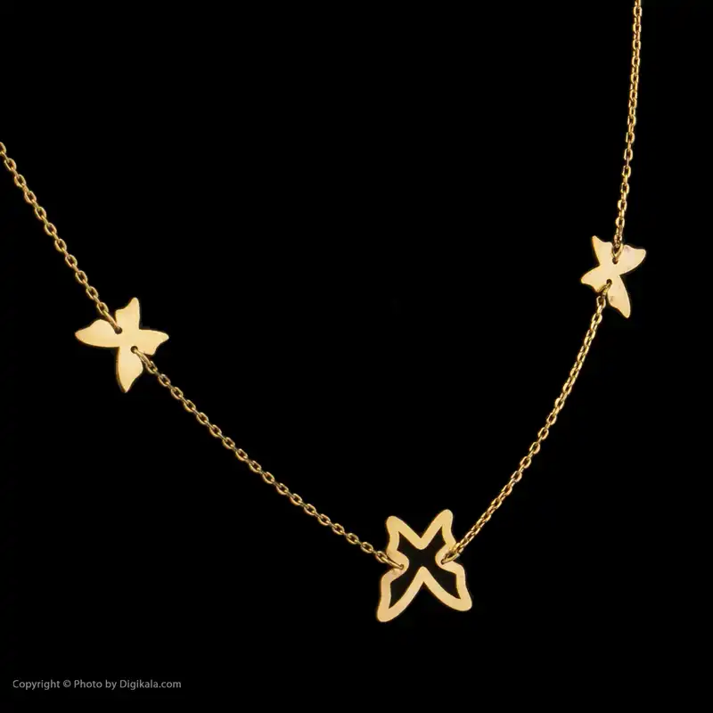 گردنبند طلا 18 عیار زنانه مایا ماهک مدل MM1375