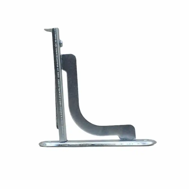 پایه نگهدارنده طبقه دیواری مدل گونیا طاقچه کشویی بسته 2 عددی