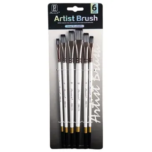 ست قلم مو تخت پان ون مدل 6175 مجموعه 6 عددی 