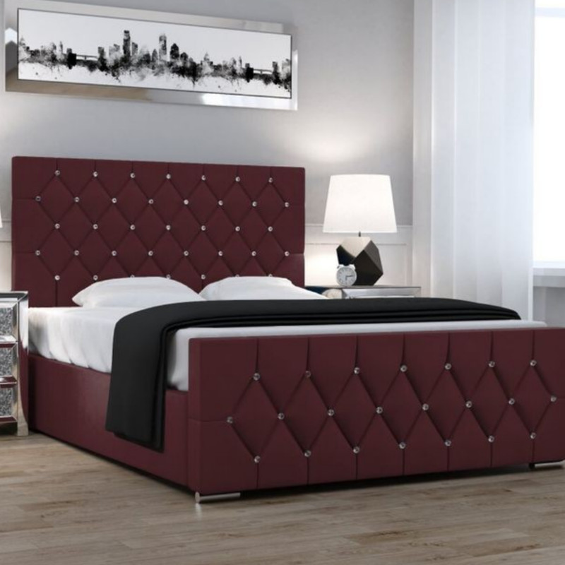 تخت خواب دونفره مدل حورا سایز 160×200 سانتی متر