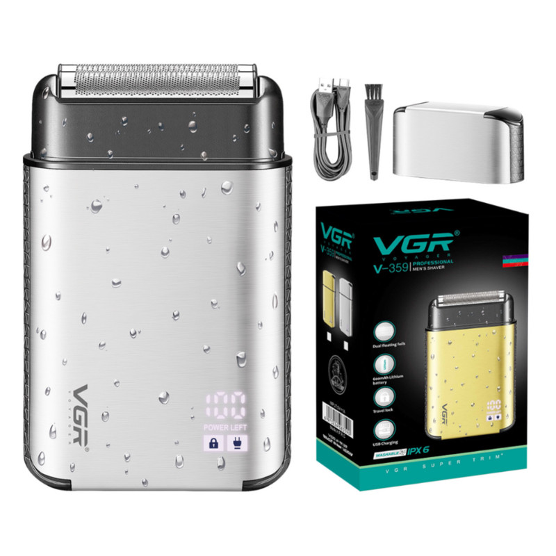 ماشین اصلاح موی صورت وی جی ار مدل V-359 ماشین اصلاح موی صورت وی جی ار مدل V-359