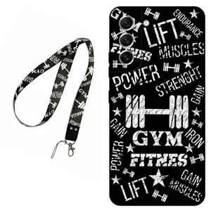 Megafone Gym 0010 Cover For Samsung Galaxy S22 Plus 5G Mobile Neckband