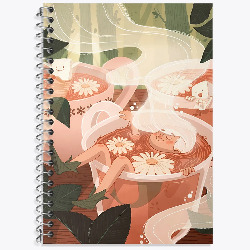 دفتر لغت 50 برگ خندالو طرح دخترانه کد N3115