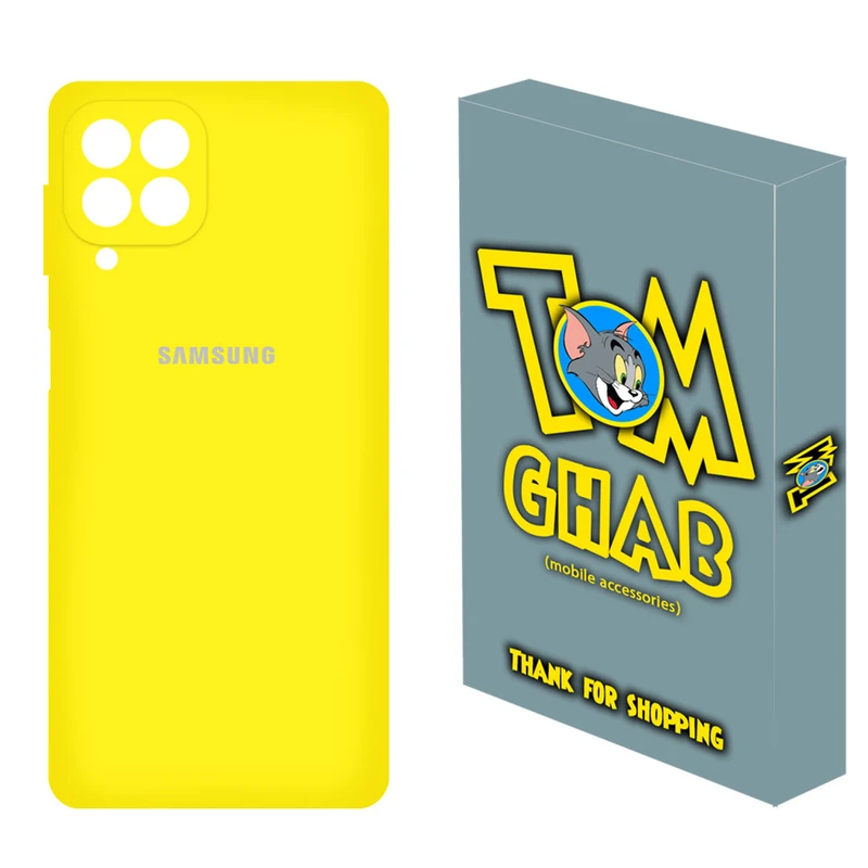  کاور قاب تام مدل سیلیکونی پاک کنی مناسب برای گوشی موبایل سامسونگ Galaxy A12  