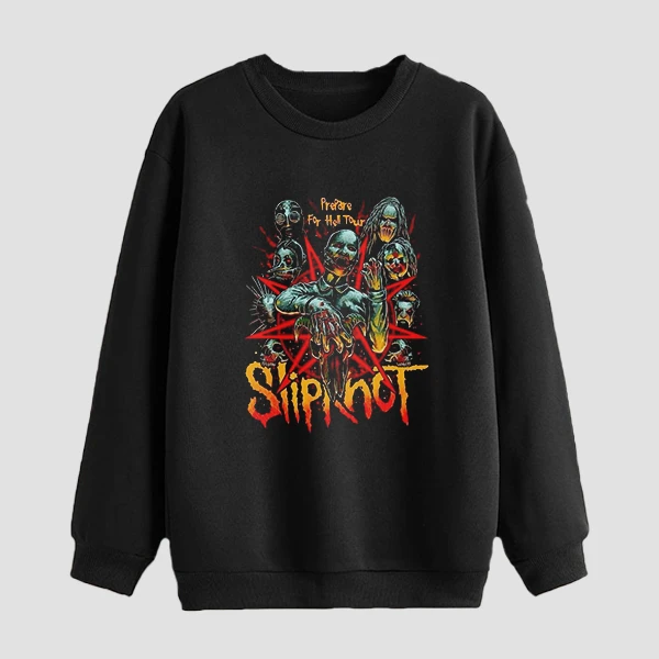 سویشرت مردانه مدل slipknot کد z195