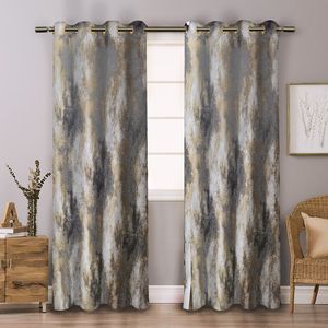 پرده مدل پانچ پتینه سایز 140x280 سانتي متر