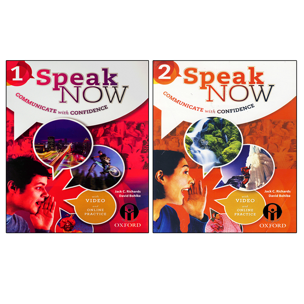 کتاب Speak Now اثر Jack C. Richards And David Bohlke انتشارات الوندپویان جلد 1 و 2