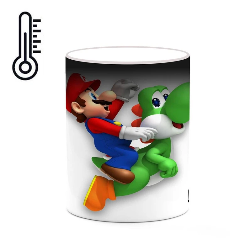 ماگ حرارتی کاکتی مدل بازی سوپر ماریو Super Mario کد mgh30566