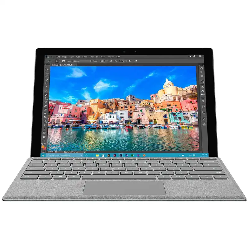 تبلت مایکروسافت مدل Surface Pro 4 - E به همراه کیبورد Signature Type Cover