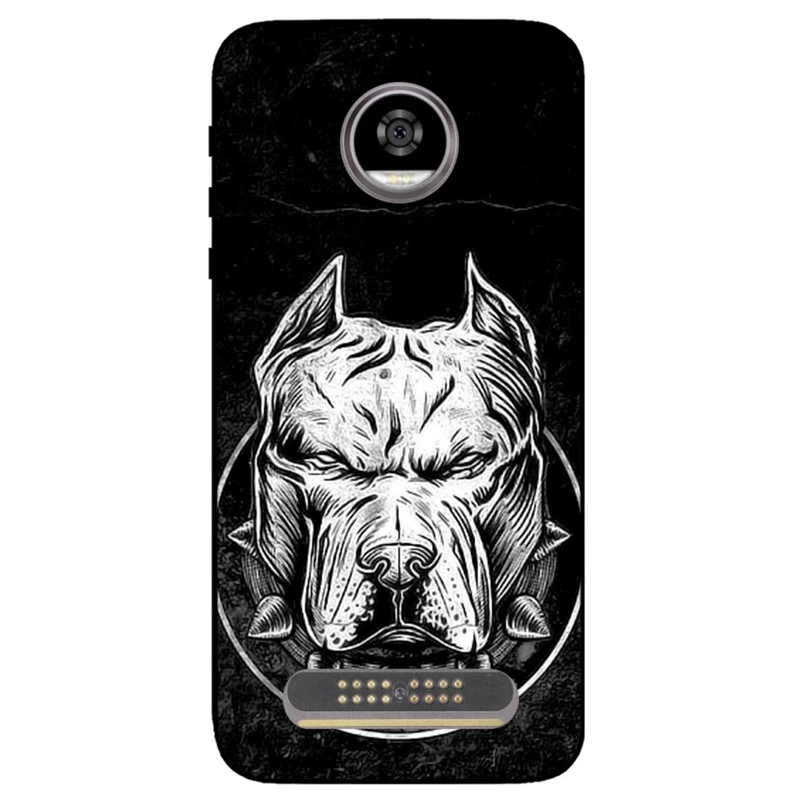 کاور مگافون طرح سگ مدل 1885 مناسب برای گوشی موبایل موتورولا Moto Z2 Play