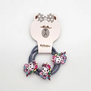 کش مو دخترانه مدل یونیکورن کد KSH635S بسته 3 عددی