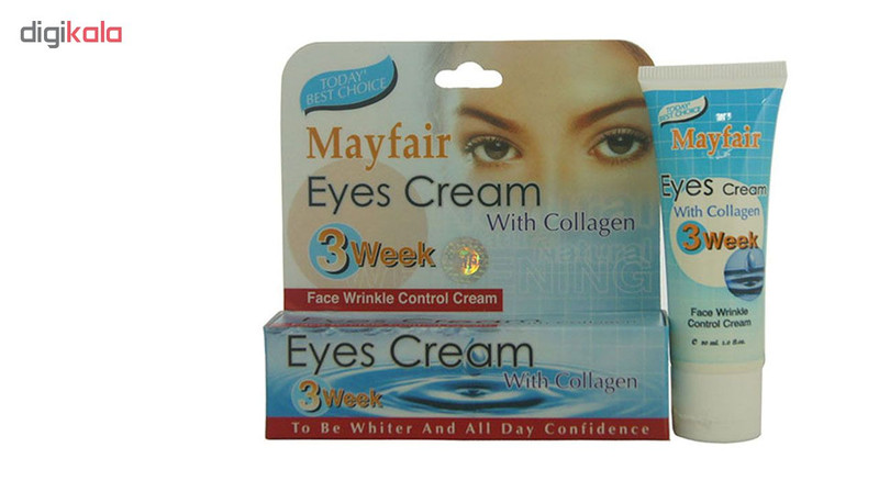 کرم ضد چروک دور چشم مای فیر مدل Collagen Plus حجم 30 میلی لیتر