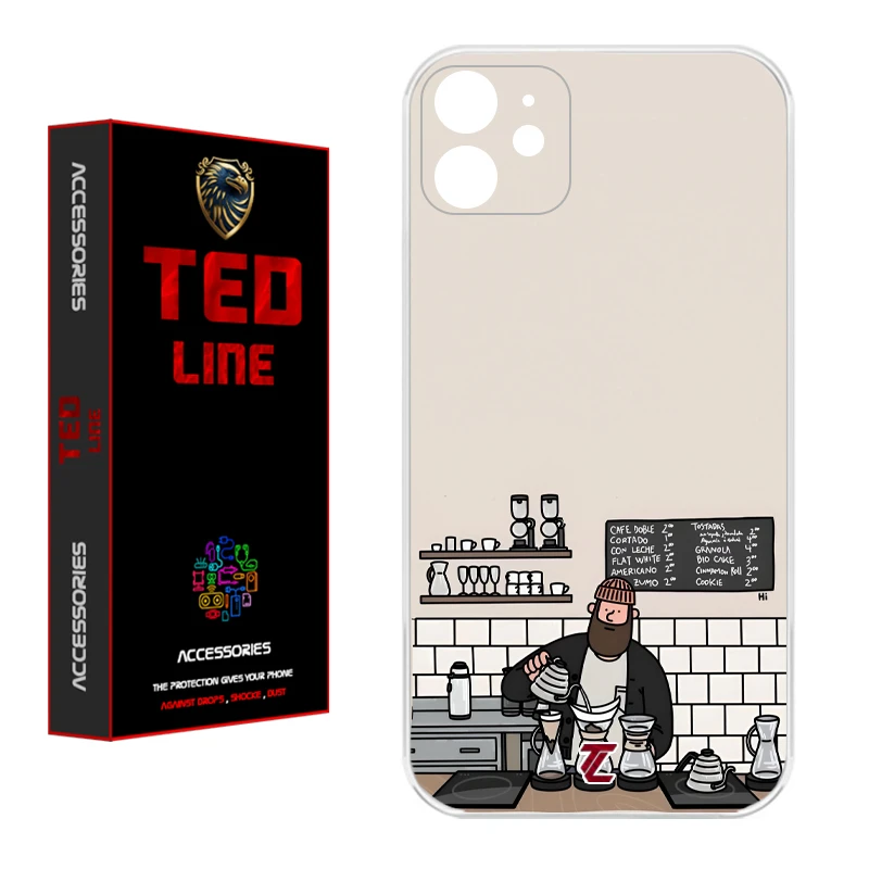 کاور تدلاین طرح باریستا کد 1214 مناسب برای گوشی موبایل اپل Iphone 11