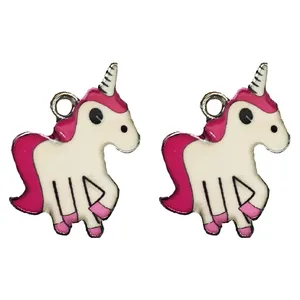 آویز گردنبند مدل اسب تک شاخ AG 349 بسته دو عددی