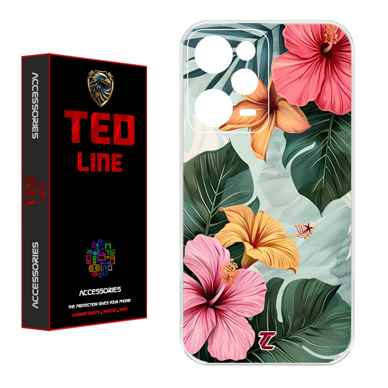 کاور تدلاین طرح گل کد 1142 مناسب برای گوشی موبایل شیائومی Redmi Note 12 Pro 5G / Poco X5 Pro