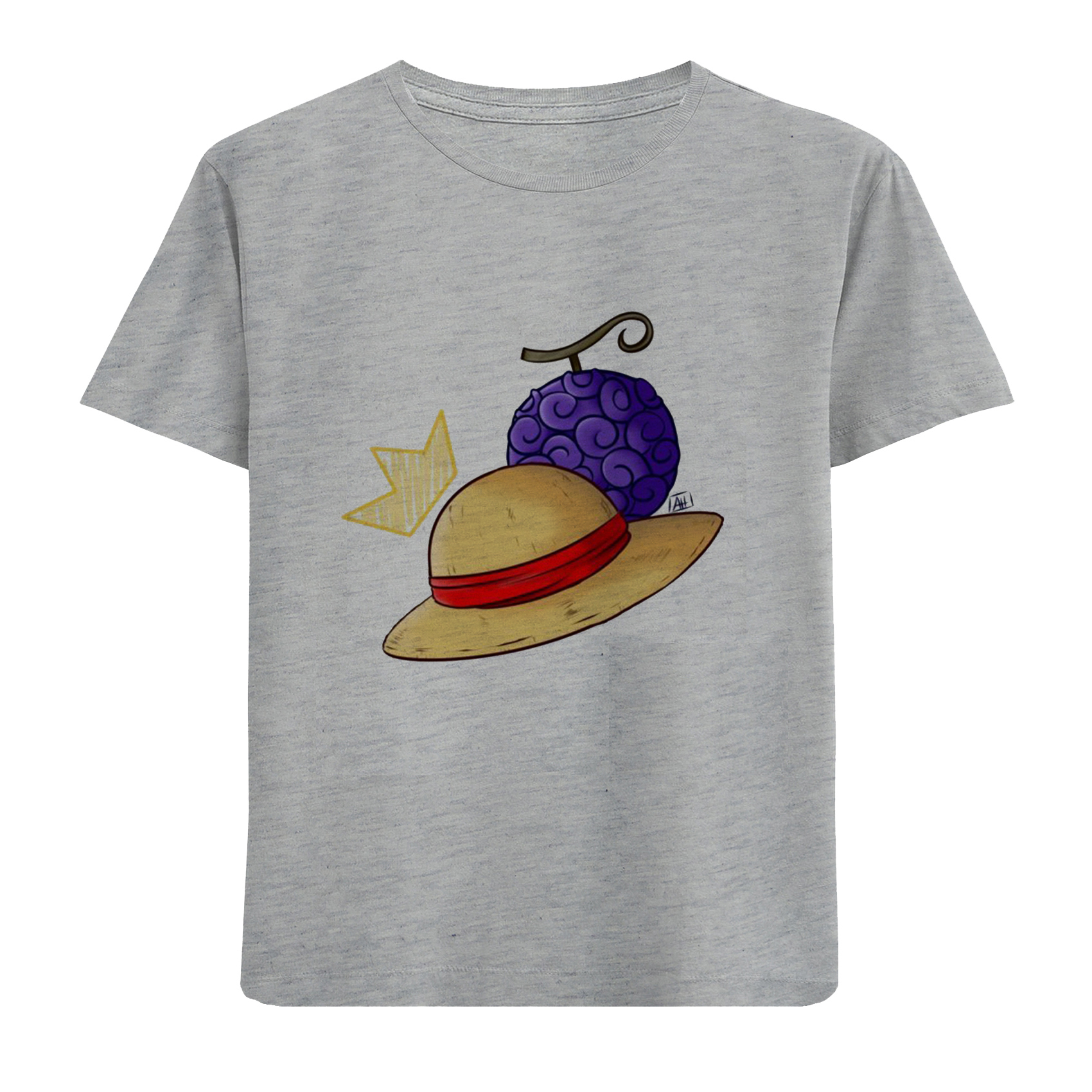 تی شرت آستین کوتاه دخترانه مدل کلاه D271