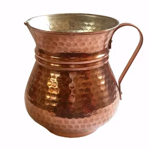 پارچ مسی طرح کمر باریک کد 1