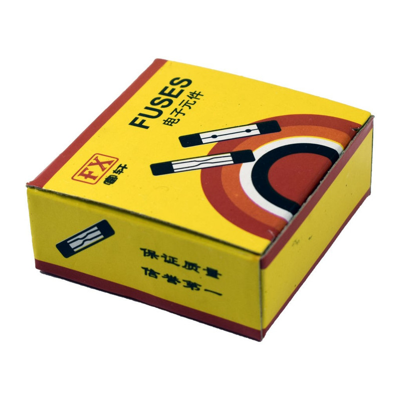 فیوز شیشه ای 7 آمپر کد 607 بسته 100 عددی فیوز شیشه ای 7 آمپر کد 607 بسته 100 عددی