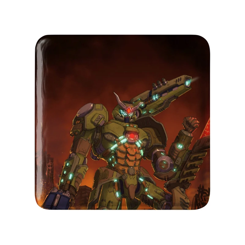 مگنت خندالو طرح بازی رستاخیز (Doom) مدل مربعی کد 31401