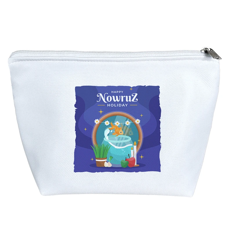 کیف لوازم آرایش دخترانه خندالو مدل سال نو مبارک کد H742