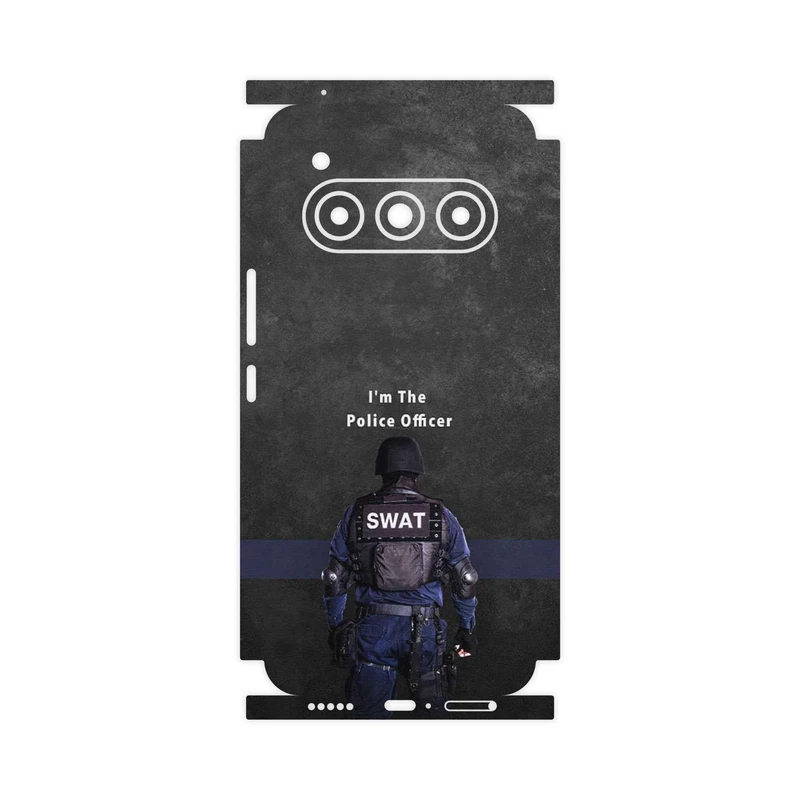 برچسب پوششی ماهوت مدل Police Officer-FullSkin مناسب برای گوشی موبایل داریا Bond II Lite 5G