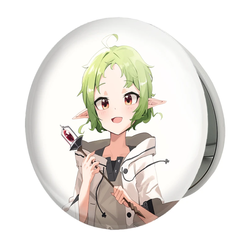 آینه جیبی خندالو طرح سیلفیت انیمه موشوکو تنسی مدل تاشو کد 24100 