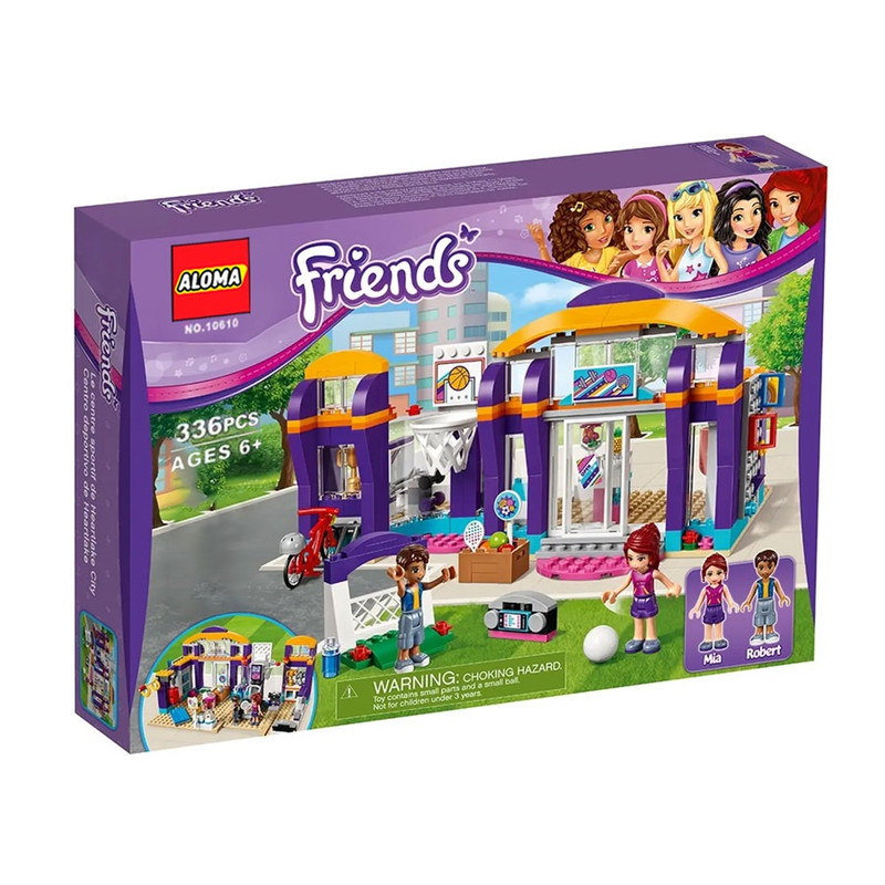 ساختنی 336 قطعه آلوما مدل دوستان کد 10610