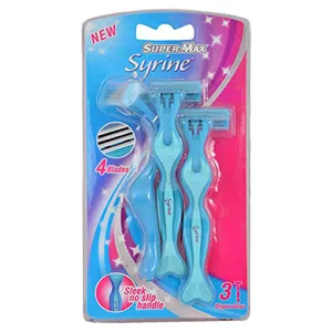 خودتراش سوپرمکس مدل Syrine بسته 3 عددی