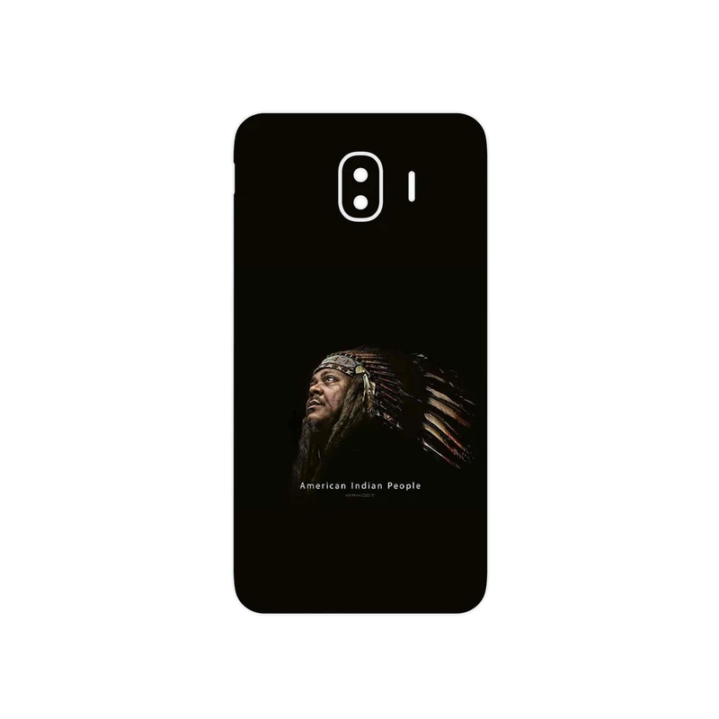 برچسب پوششی ماهوت مدل Portrait of an Indian Man مناسب برای گوشی موبایل سامسونگ Galaxy J4